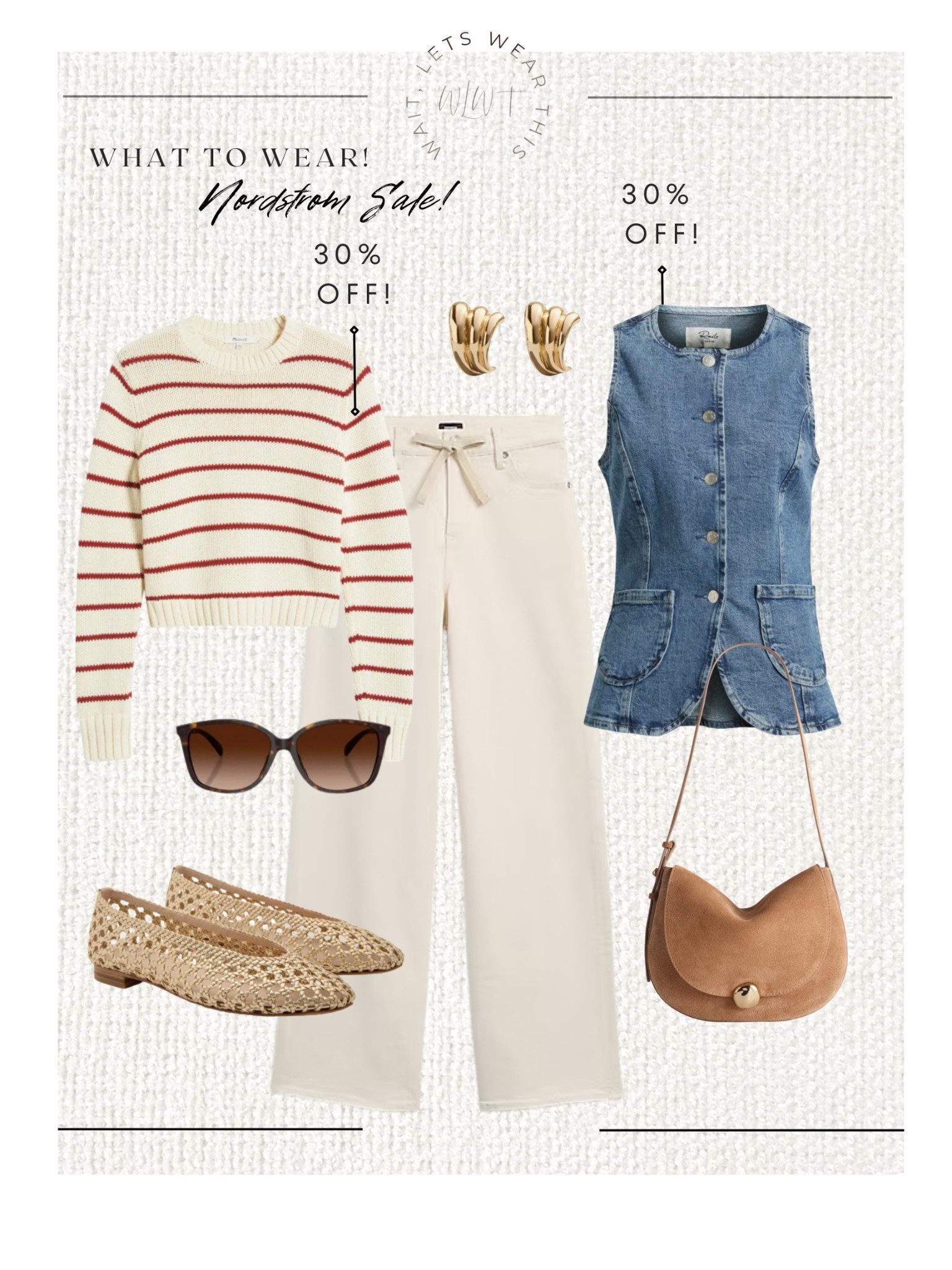 Sweater and vest are part of the Nordstrom sale! Sale ends Sunday 8/3 

#LTKSaleAlert