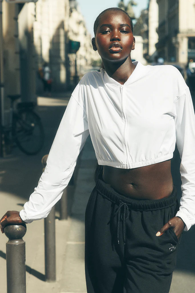 Cropped Breezy Full-Zip Cover Up | Alo Yoga (US)