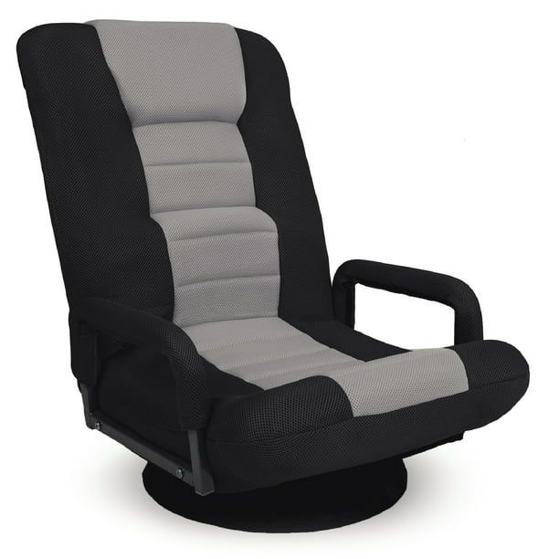 Best Choice Products 360-Degree Swivel Gaming Floor Chair w/ Armrest Handles, Foldable Adjustable... | Walmart (US)