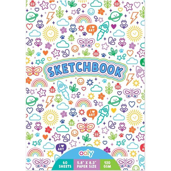 OOLY | Colorful Doodles Sketchbook | Maisonette | Maisonette