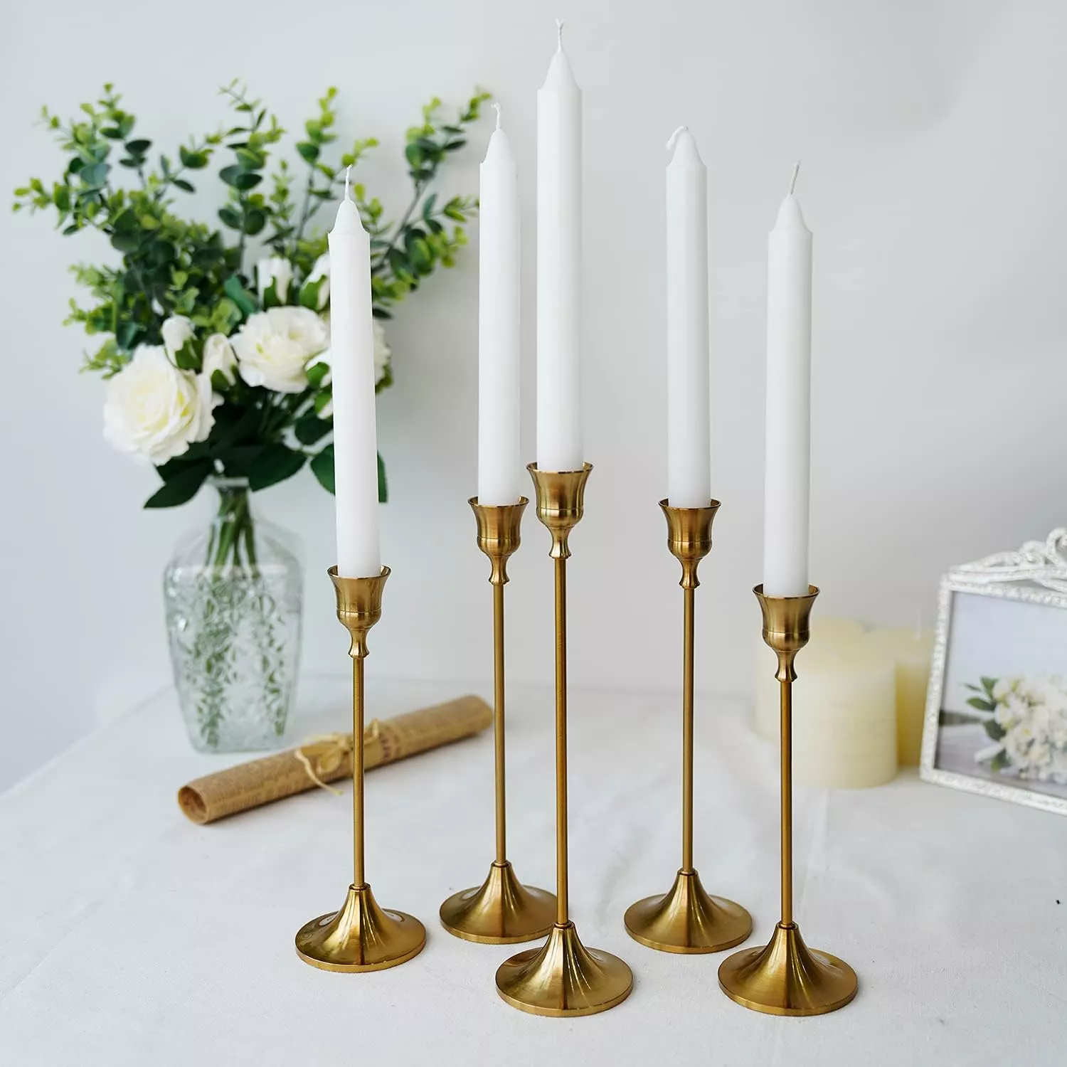 SUJUN Gold Candle Holders Set of 3 … curated on LTK