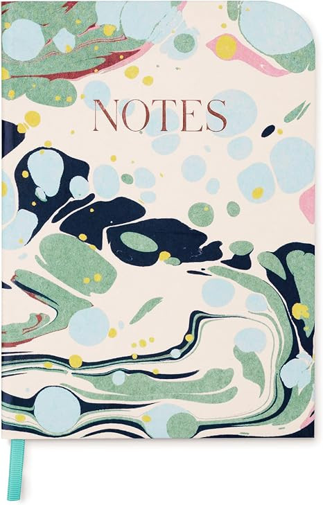 Hardcover Mini Notebook, 7.75" x 5.5" Small Bound Journal with 140 Lined Pages (Omega) | Amazon (US)