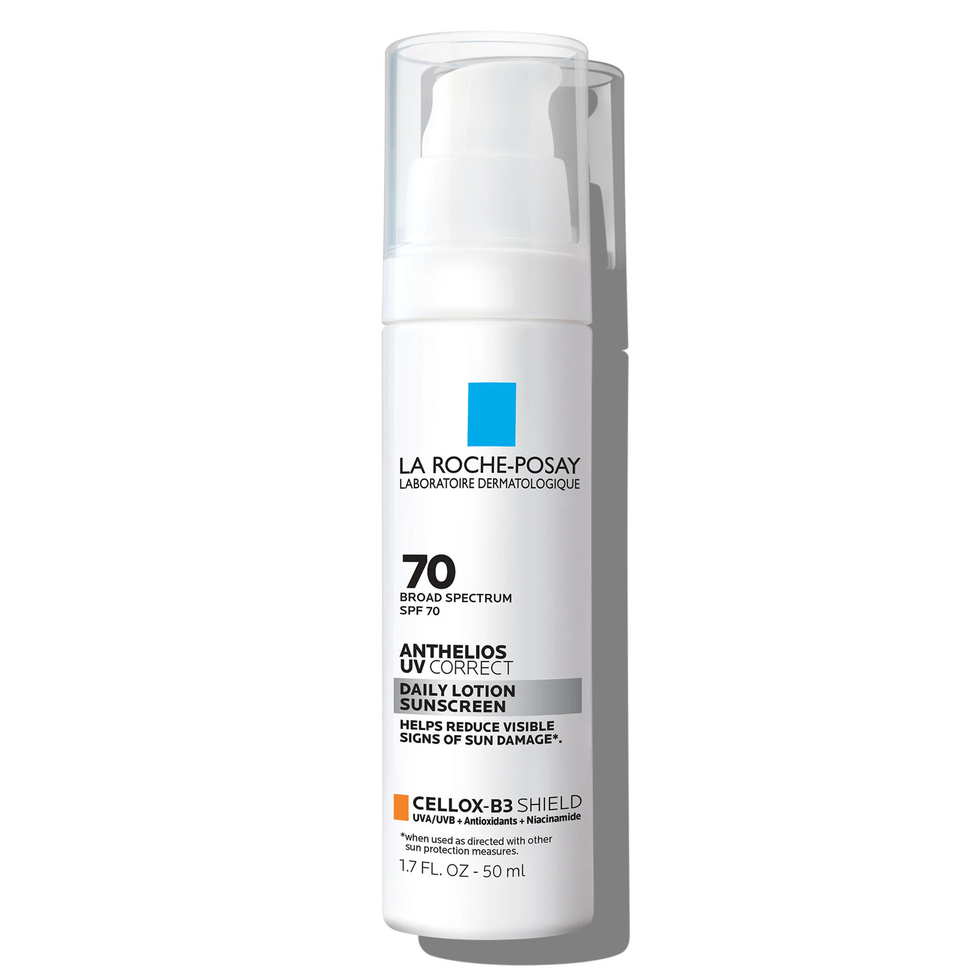 Anthelios UV Correct Face Sunscreen SPF 70 With Niacinamide | La Roche-Posay (US)