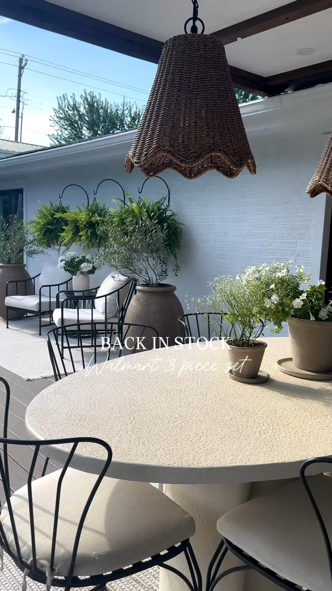 Patio set back in stock! I linked several of my other favorite patio finds as well! Including outdoor rugs and planters  

#LTKSeasonal #LTKHome