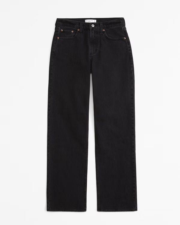 Women's Low Rise Baggy Jean | Women's Bottoms | Abercrombie.com | Abercrombie & Fitch (US)