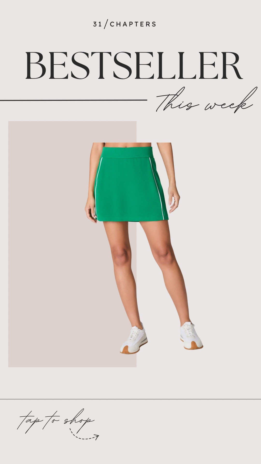 Shop this week’s best seller - Spanx air essentials pique skort

#LTKStyleTip #LTKActive