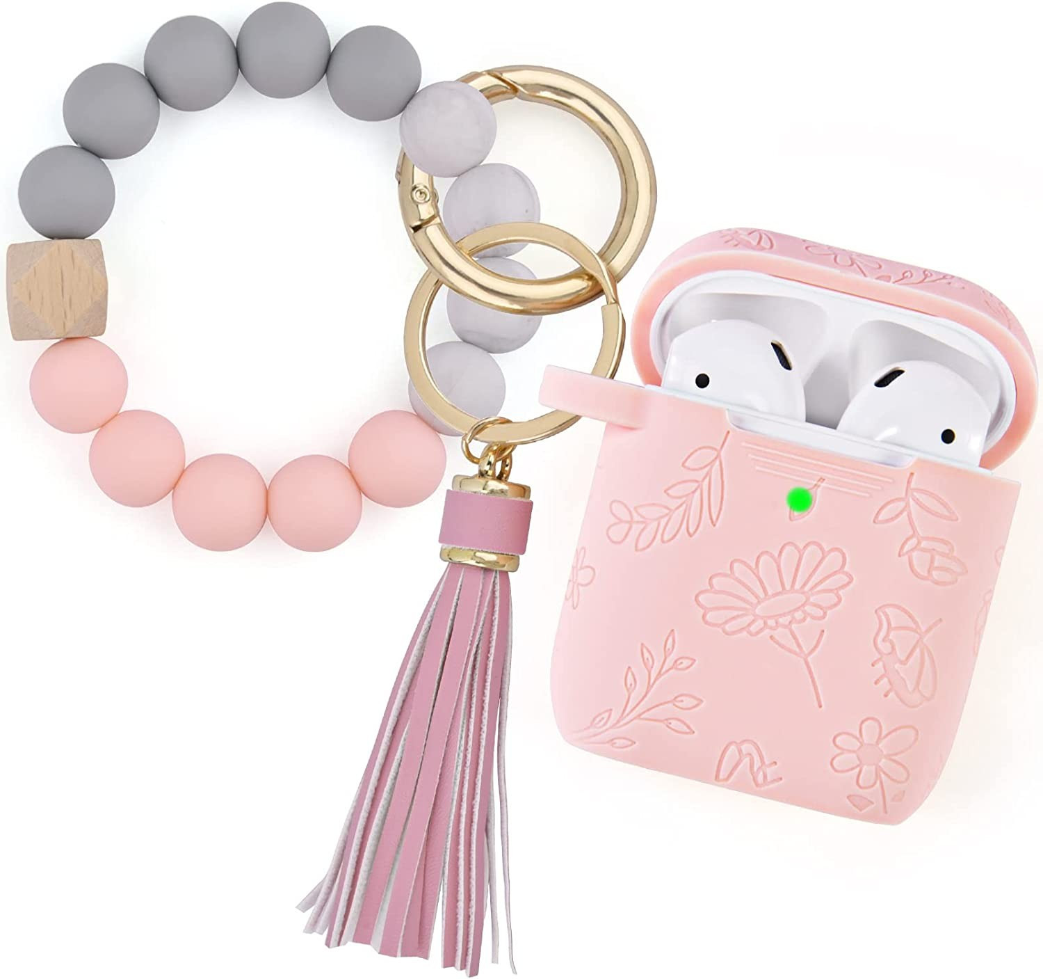 Filoto Airpods Case, Cute Laser Apple Airpod 2/1 Cover for Women Girls, Silicone Protective Case ... | Amazon (US)