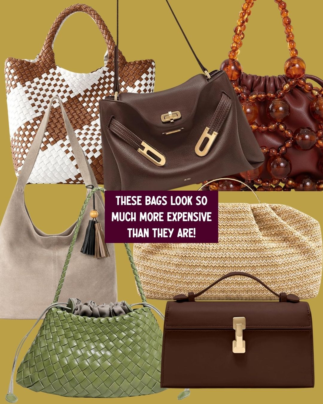 These bags from Amazon look so much more expensive than they are. These will be great to add to your fall collection!

#LTKgrwm #LTKmomlife #LTKSeasonal