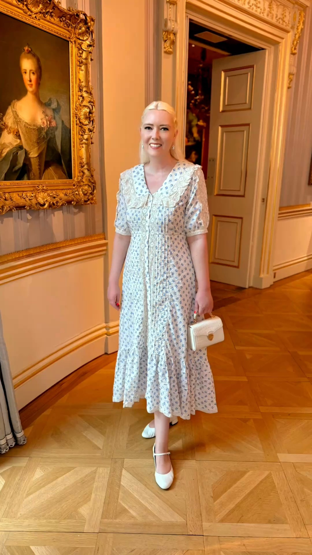 A romantic summer dress look in blue and white! 💫

Edina Dress in Seville Cream with Blue Embroidery - NEW at Rixo

Mini Mayfair Bag in Ivory - Aspinal of London

Sky Blue Little Lovelies Cameo Drop Earrings - Vintouch Jewellery at Wolf & Badger 

#LTKsummer #LTKstyletip #LTKluxury #LTKbag

#LTKuk #LTKeurope #LTKdresses