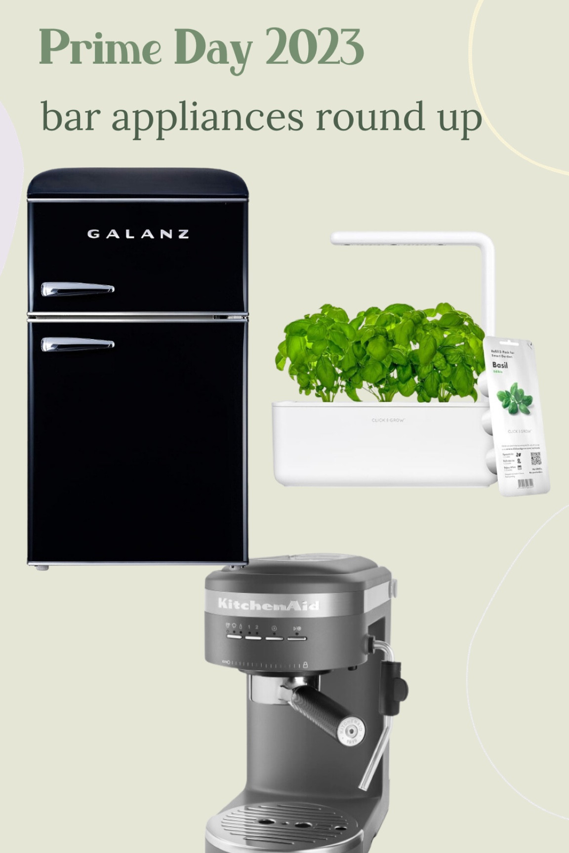 As a lover of all things vintage, thrifted, and small business, I typically try to source most things for my bar secondhand and from small businesses. However, there are some items that a place like Amazon is really useful for. I have compiled a list of all my favorite Amazon finds over the past few years, that I use in my bar regularly. Keep an eye out for these items on Amazon Prime Day, August 10 and 11.

bar appliances - you can often find great deals on appliances that make your home bar life easier, like my gevi ice maker or my kitchenaid espresso machine

#LTKxPrime #LTKhome