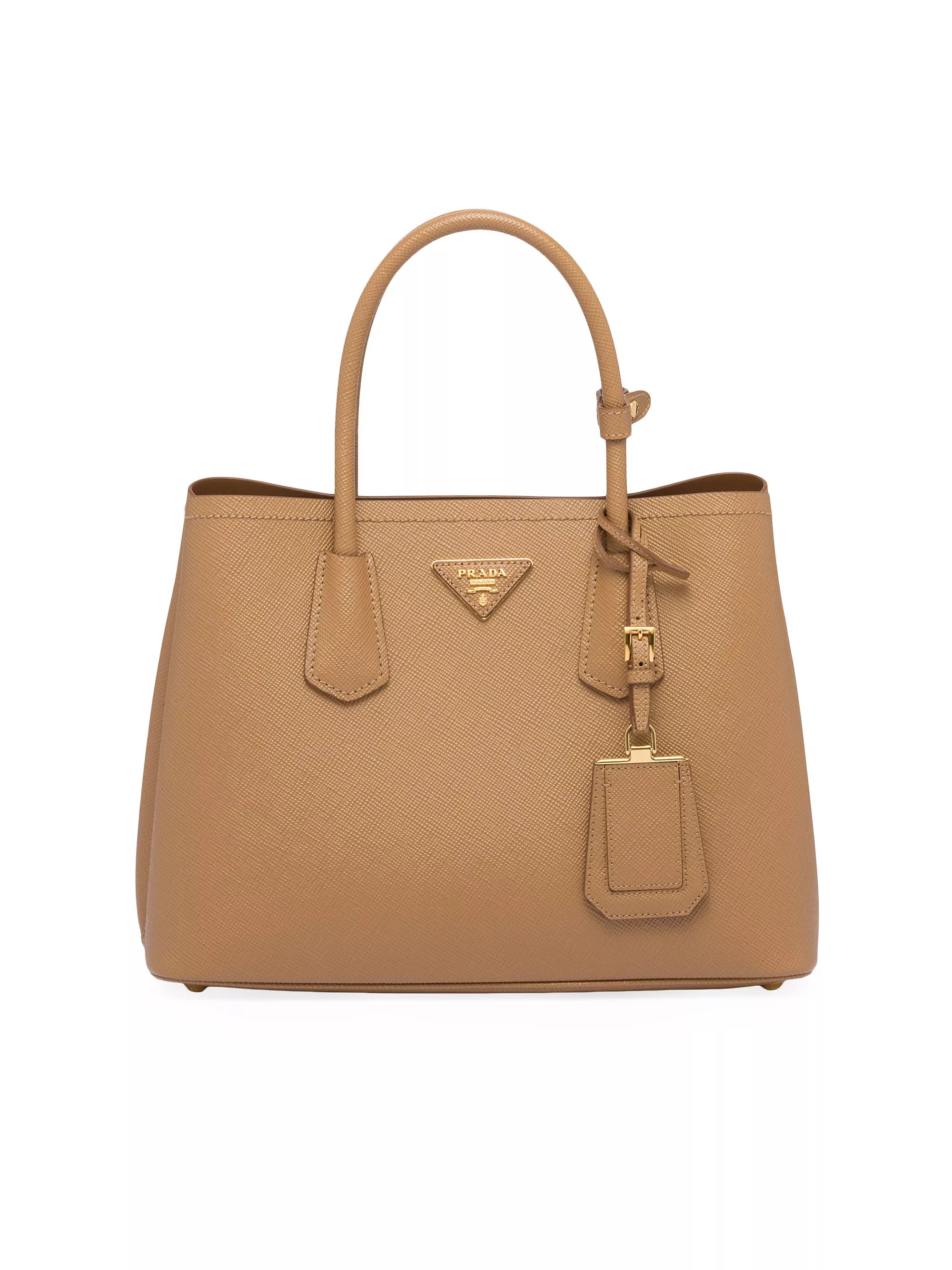 Small Saffiano Leather Double Bag | Saks Fifth Avenue