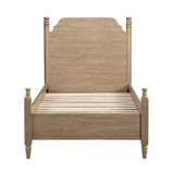 My Texas House Monroe Twin Bed, Brushed Oak Finish | Walmart (US)