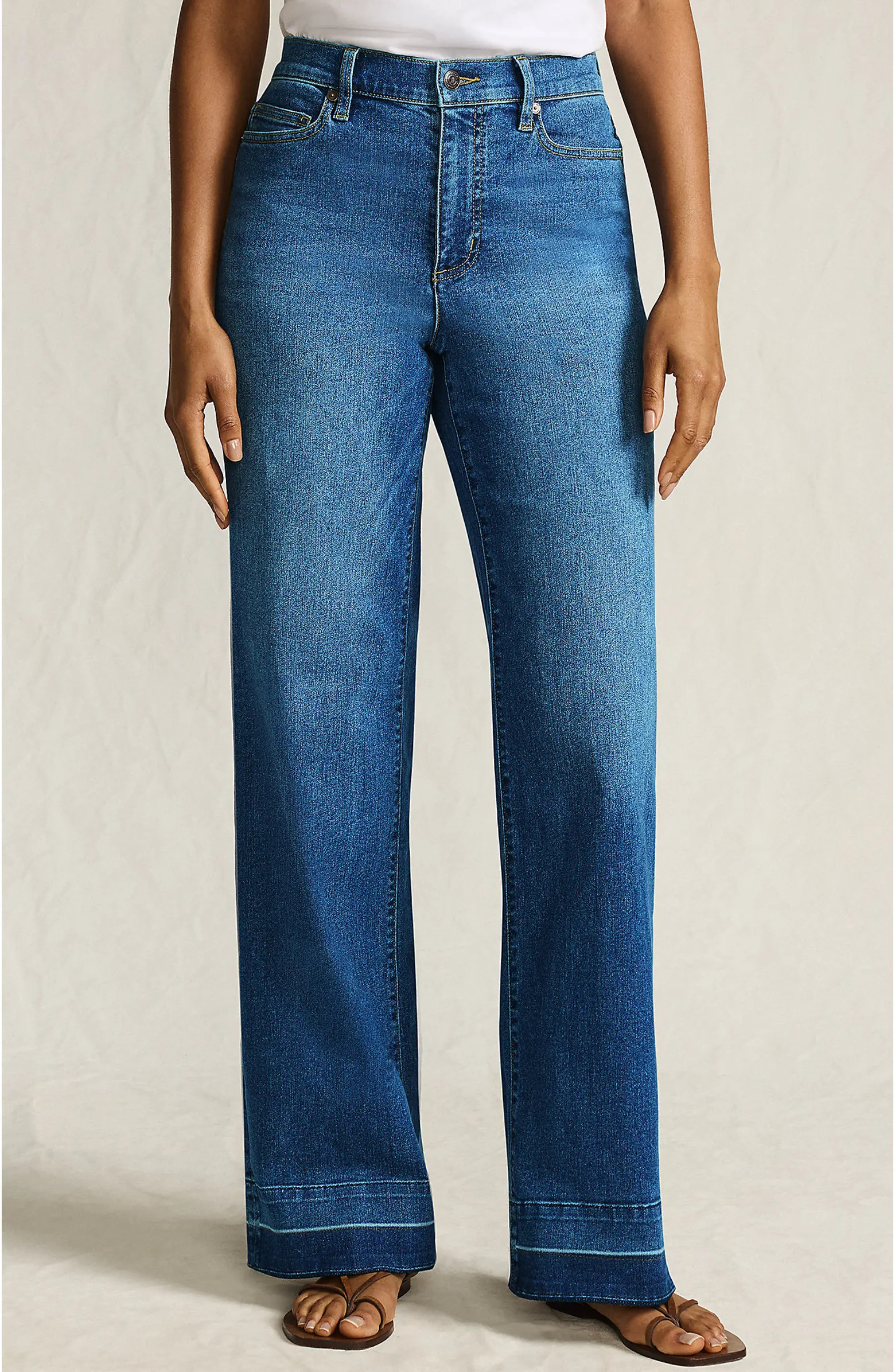 High Rise Wide Leg Denim Jeans | Nordstrom