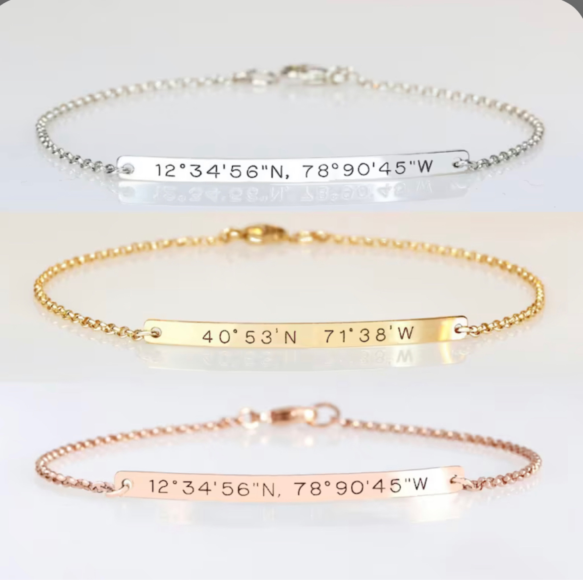 Bridesmaid gift idea: coordinates of where you guys met 🤍

#LTKunder100 #LTKunder50 #LTKwedding