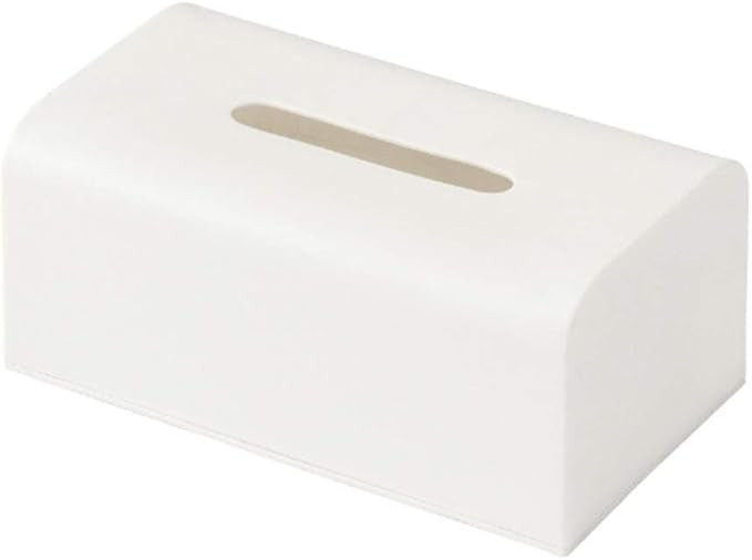 krueis Pumping Tissue Box Office Home Living Room Simple Tissue Box Desktop Storage Box (White La... | Amazon (CA)
