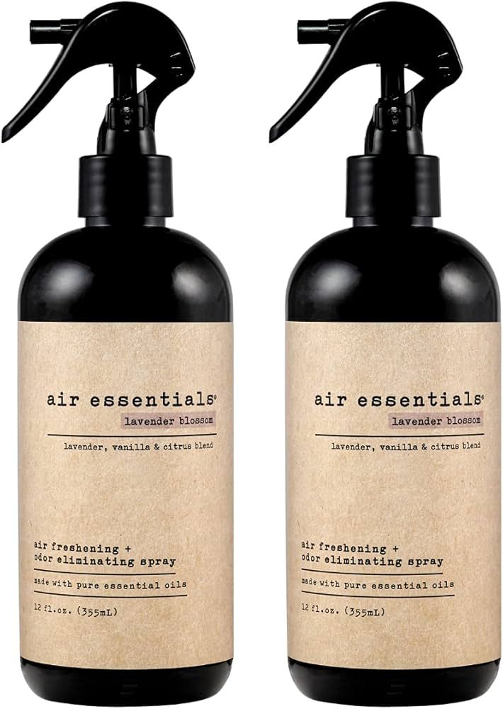 Air Essentials Air Freshener & Odor Eliminator Spray - 12 oz, Pack of 2 - Made with Pure Essentia... | Amazon (US)