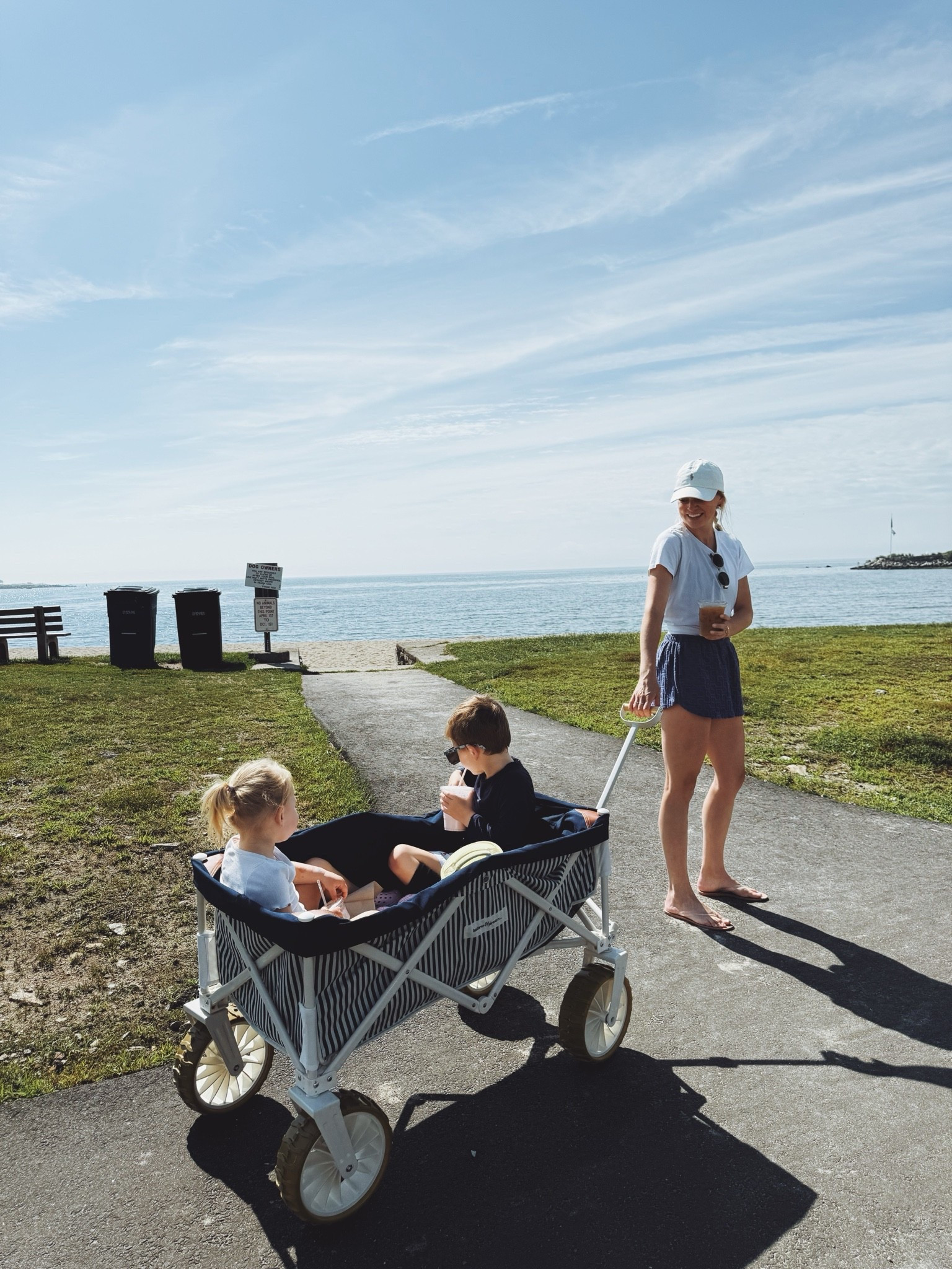 Beach wagon on sale 20% off with code: 4JULY 💙 comes in a few colors,  and the wheels are large so easy to glide over sand.

#LTKmomlife #LTKSaleAlert #LTKKids