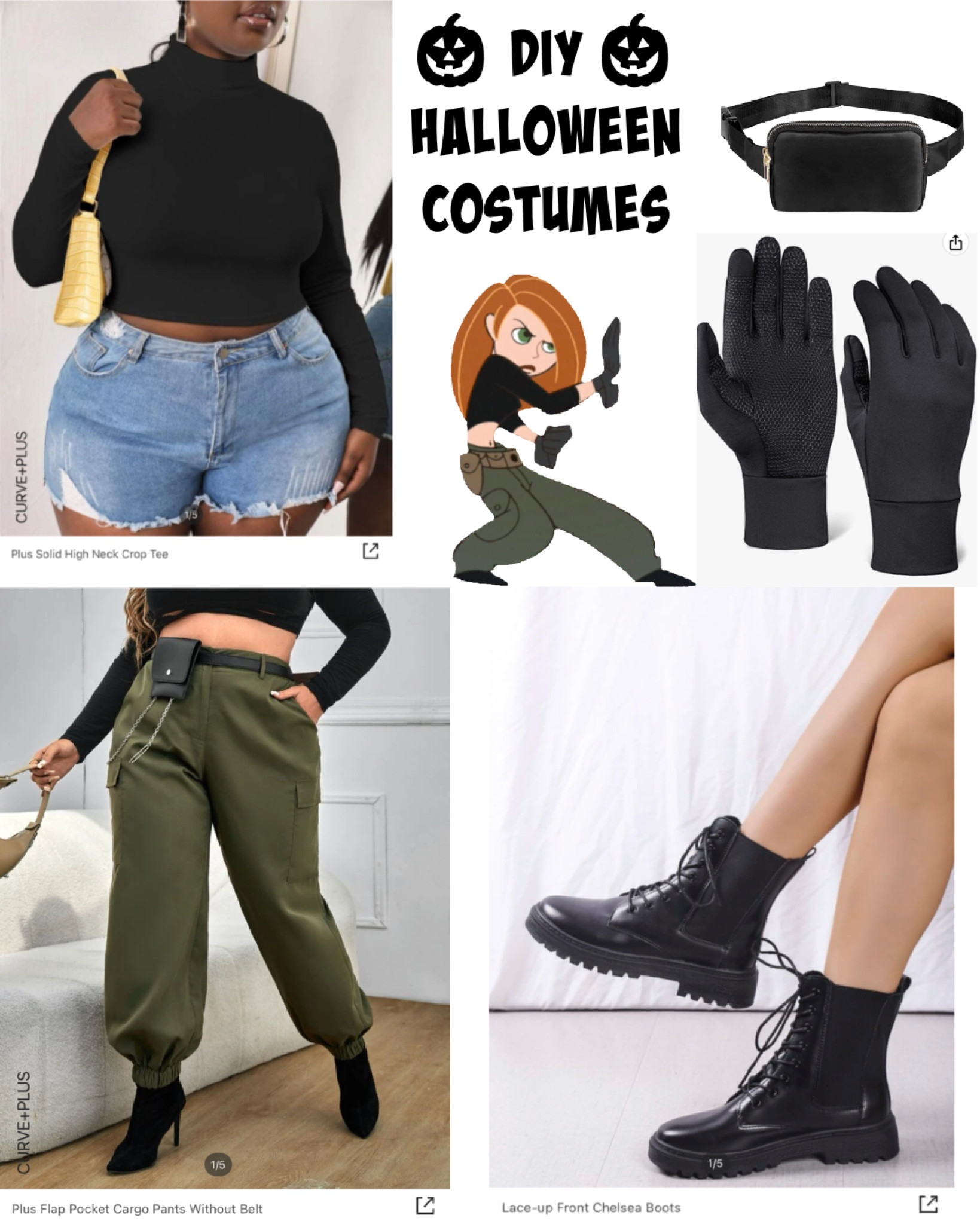 DIY Kim Possible 👁‍🗨

Side note: I wasn’t able to link the glove or Fanny pack but they are both from Amazon. 

#LTKHoliday #LTKHalloween #LTKSeasonal