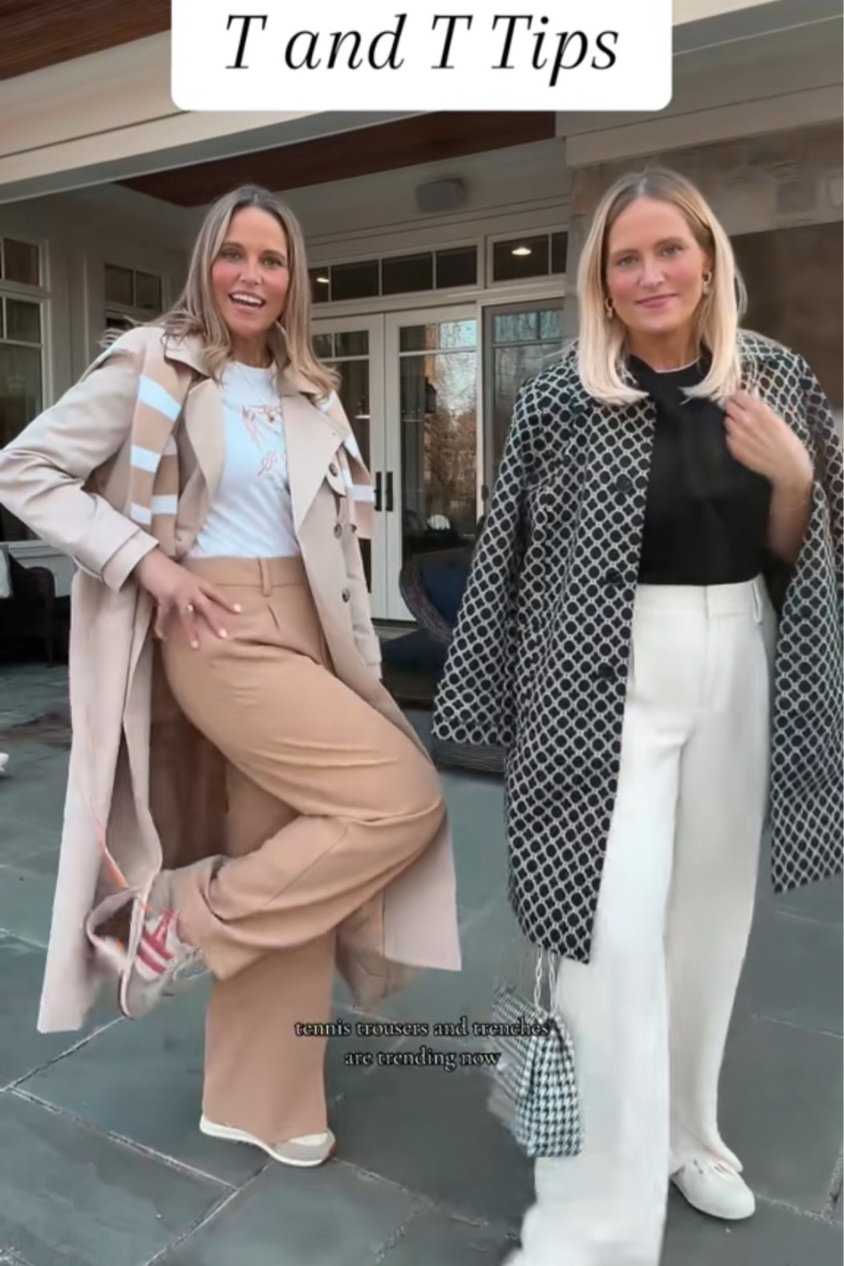 Trenches! Tennies! And Trousers! They are all the rage this season! Size large jackets, size 10 pants beige, size 8 white pants, medium shirts,

#LTKover40 #LTKmidsize #LTKstyletip