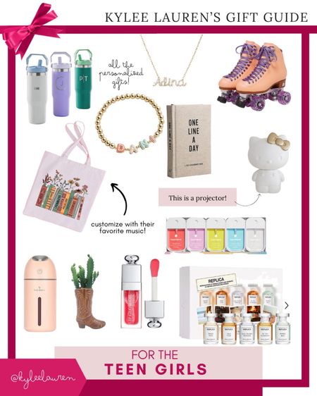 I’m back with a new gift guide for the teen girl! From personalized treasures to on-trend accessories, this guide is packed with thoughtful and stylish options that capture the essence and fun of being a teen girl. So, let's dive into the world of monograms, accessories, and a touch of whimsy, ensuring your gift will be a hit with the teen in your life!

#LTKGiftGuide #LTKCyberWeek #LTKHoliday