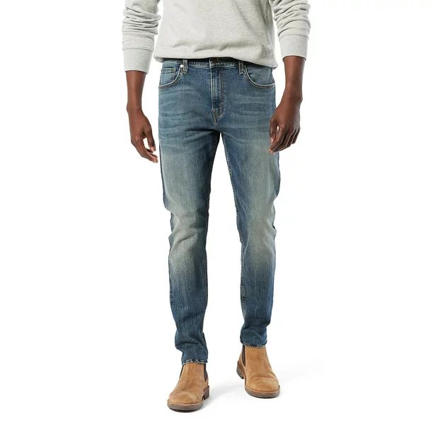 Signature by Levi Strauss & Co. Men's Slim Fit Taper Jeans - Walmart.com | Walmart (US)