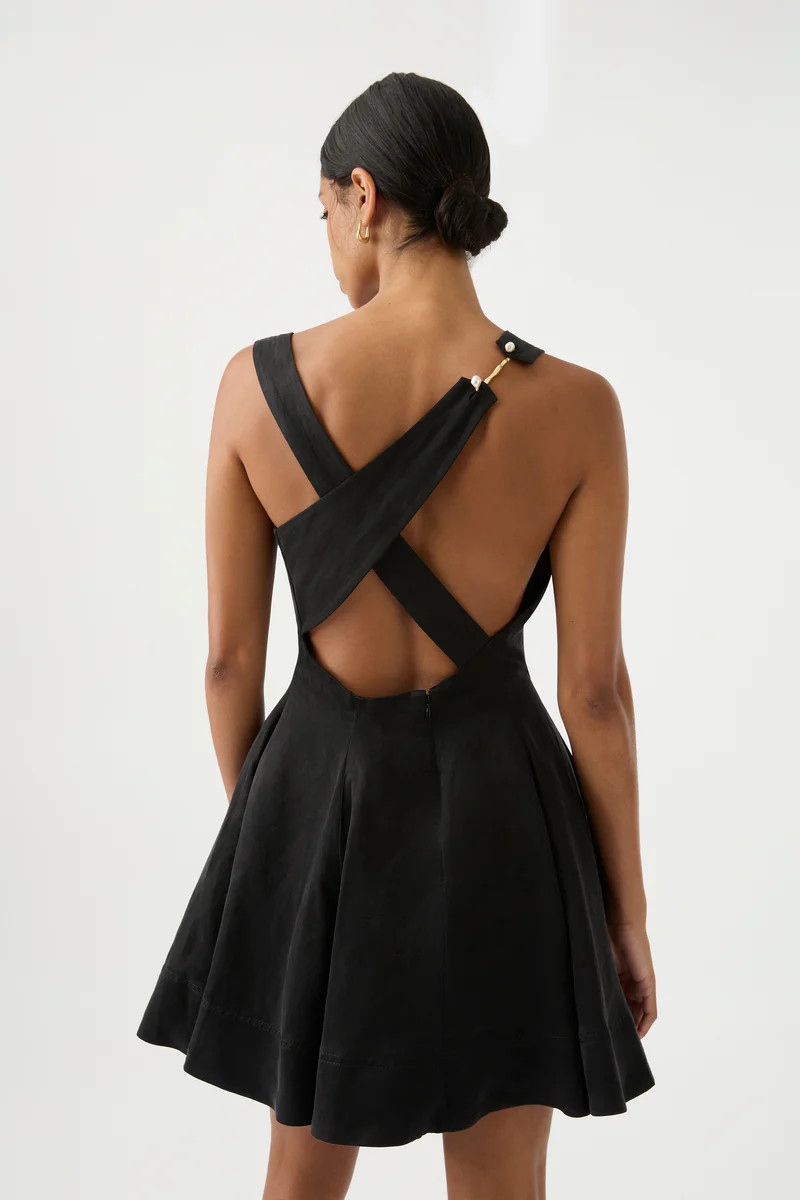 Liberty Asymmetric Mini Dress | aje. (US, UK, Europe, ROW)