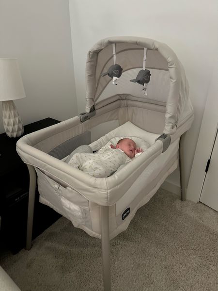 Loving the new Chicco bassinet for baby  lightweight enough to fold up and take traveling but also sturdy and strong enough to allow baby to grow well into 6+ months old  

#LTKBaby #LTKKids #LTKBump