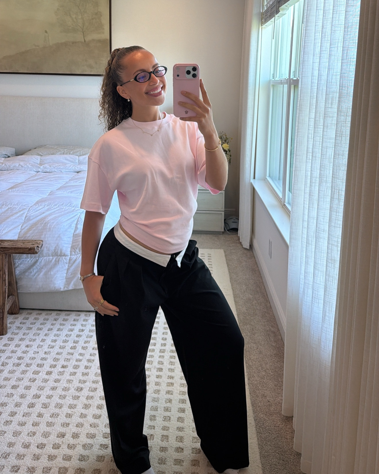 My OOTD 🩷🩷

#LTKdayinmylife #LTKootd #LTKBump