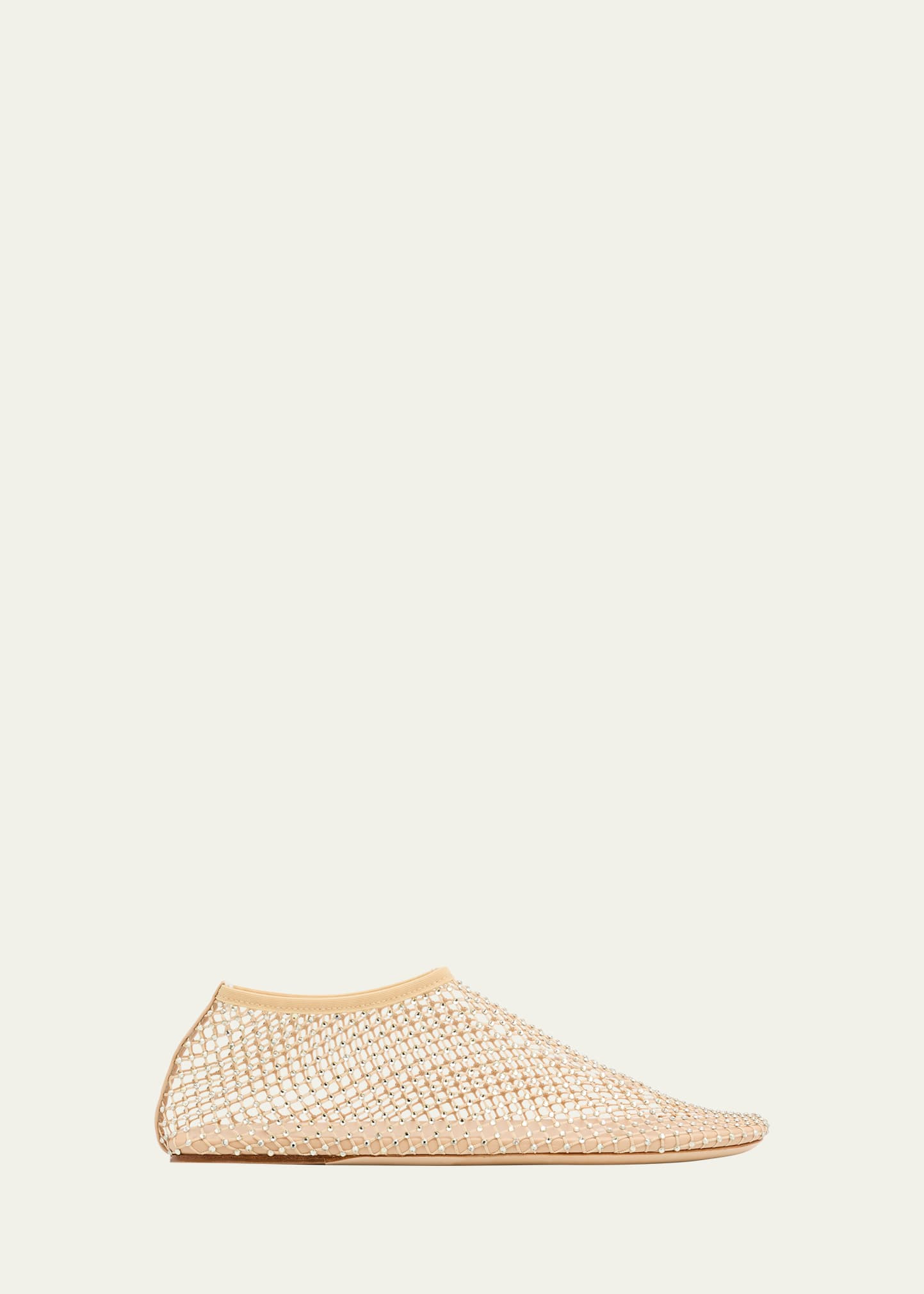 Christopher Esber Minette Crystal Net Slippers | Bergdorf Goodman