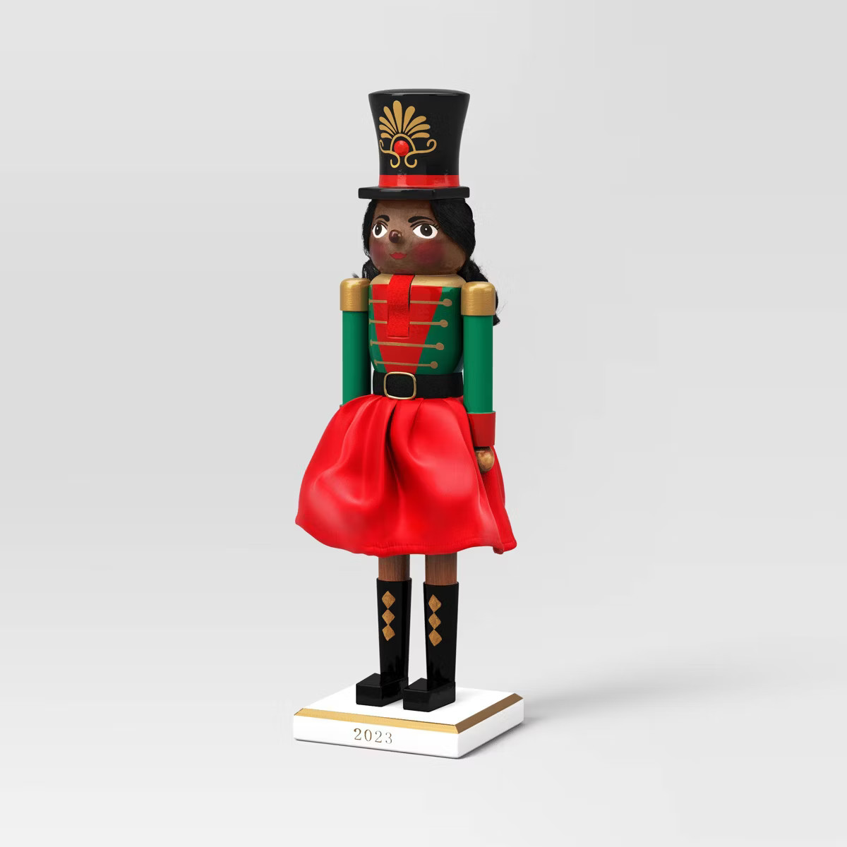 Female Soldier Christmas Decorative Nutcracker Figure - Wondershop™ | Target