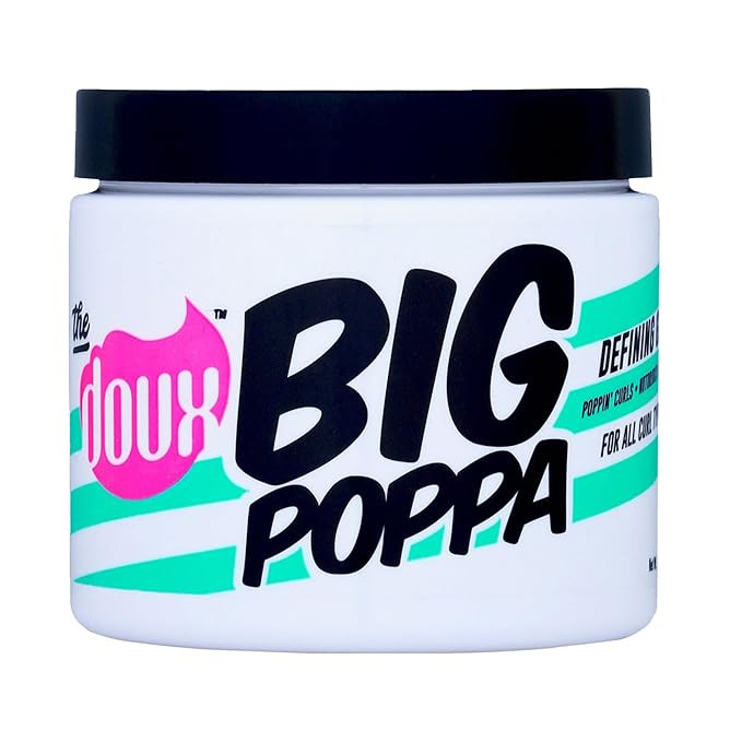 The Doux BIG POPPA Curl Defining Gel for Curly Hair – Frizz Control Styling Gel with Babassu Oi... | Amazon (US)