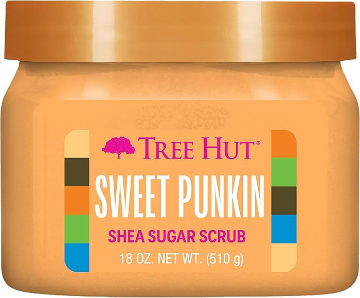 Tree Hut Shea Sugar Scrub Sweet Punkin | Exfoliating Body Scrub Removes Dead, Dry Skin for a Soft... | Amazon (US)