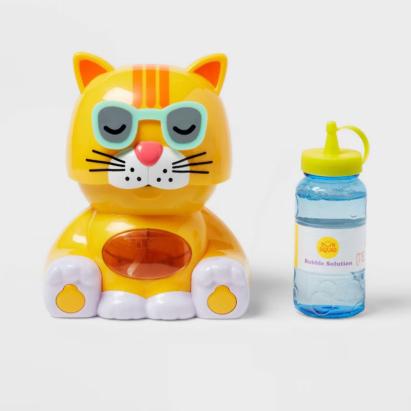 Cat Bubble Maker Yellow - Sun Squad™ | Target