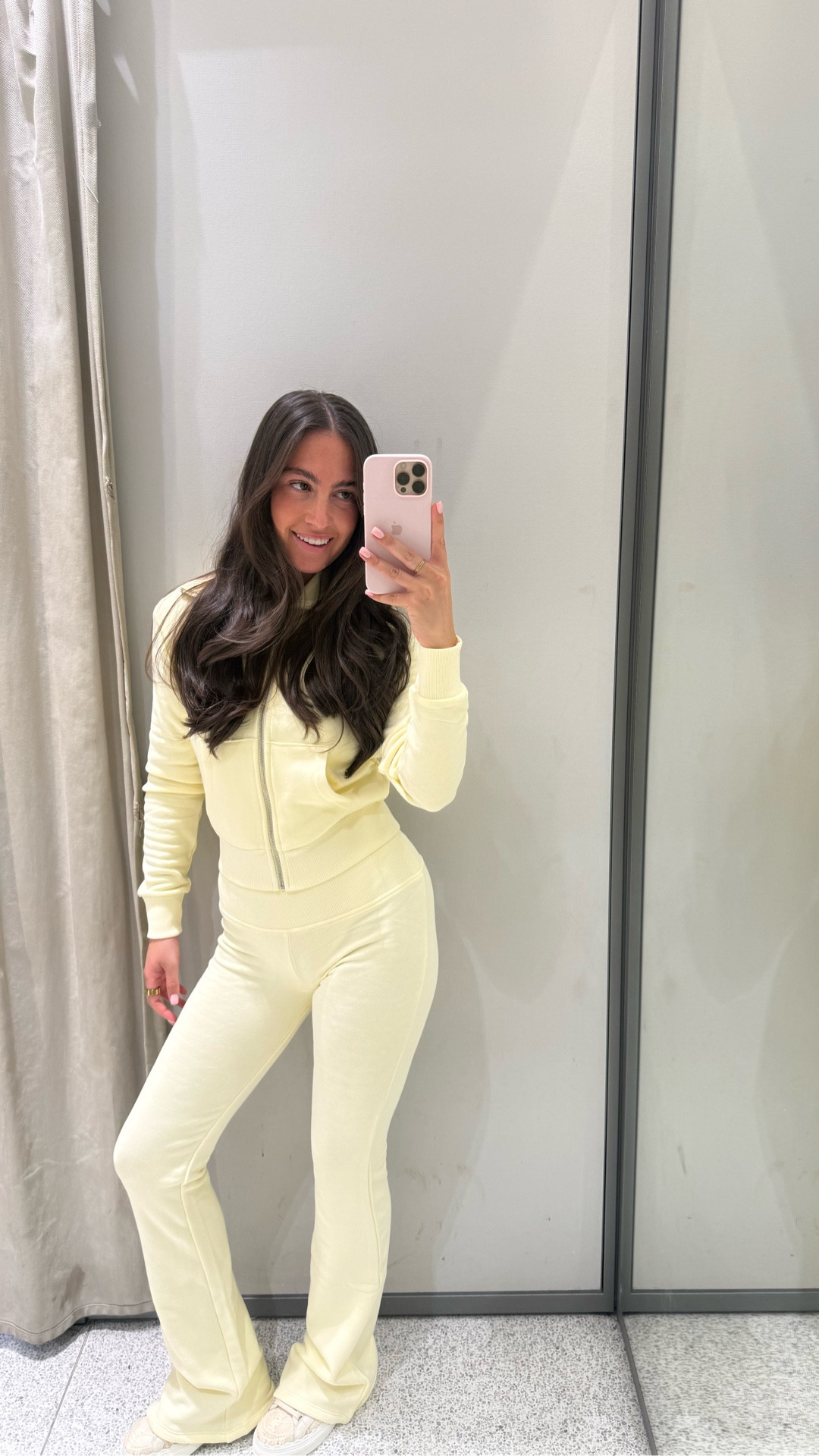 Butter yellow - tracksuit - spring set - everyday outfit 

#LTKuk #LTKstyletip #LTKspring