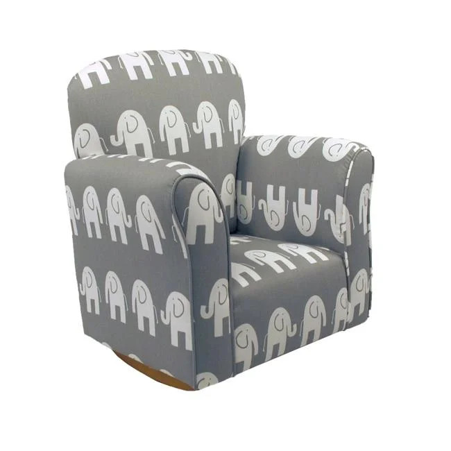 Brighton Home CR1000ES Elephant Cotton Print Toddler Rocker Chair | Walmart (US)