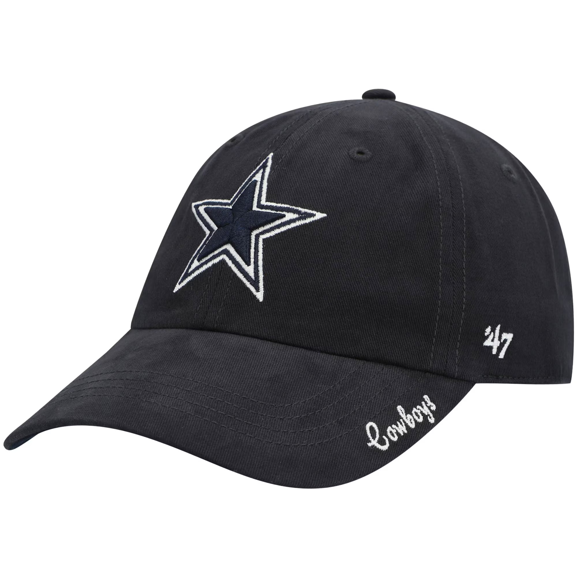 Women's Dallas Cowboys '47 Navy Miata Clean Up Adjustable Hat | NFL Shop