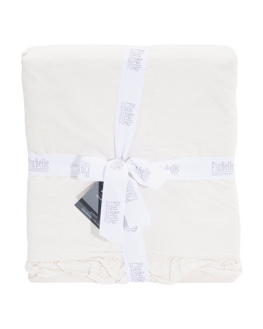 Made In Portugal ruffle duvet set | TJ Maxx