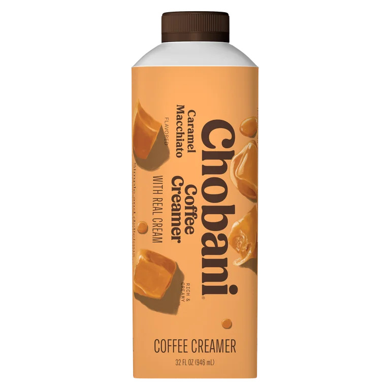 Chobani Coffee Creamer Caramel Macchiato 32 fl oz Carton | Walmart (US)