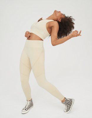 OFFLINE Seamless High Waisted Macrame Legging | American Eagle Outfitters (US & CA)