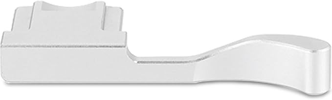 Haoge THB-X2S Metal Hot Shoe Thumb Up Rest Hand Grip for Fujifilm X100VI Fuji X100V Camera Silver | Amazon (US)