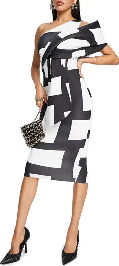 ASOS DESIGN Colorblock Dress | Nordstrom | Nordstrom