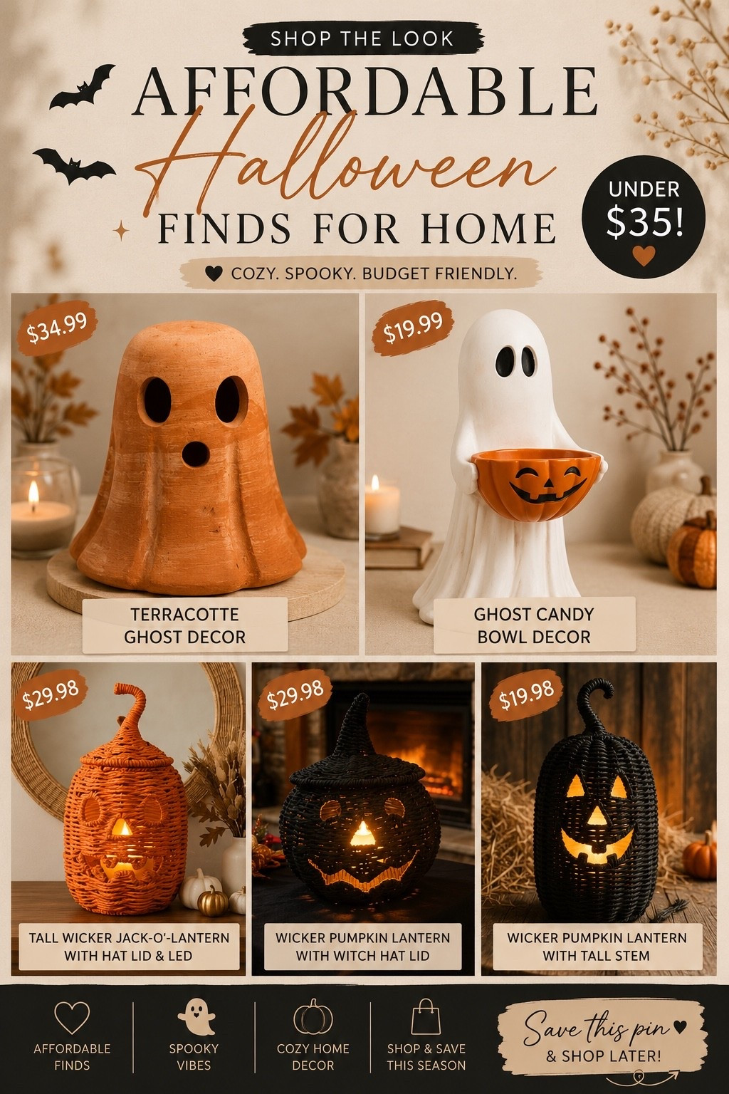 Affordable Halloween home decor!

#LTKSeasonal #LTKHome