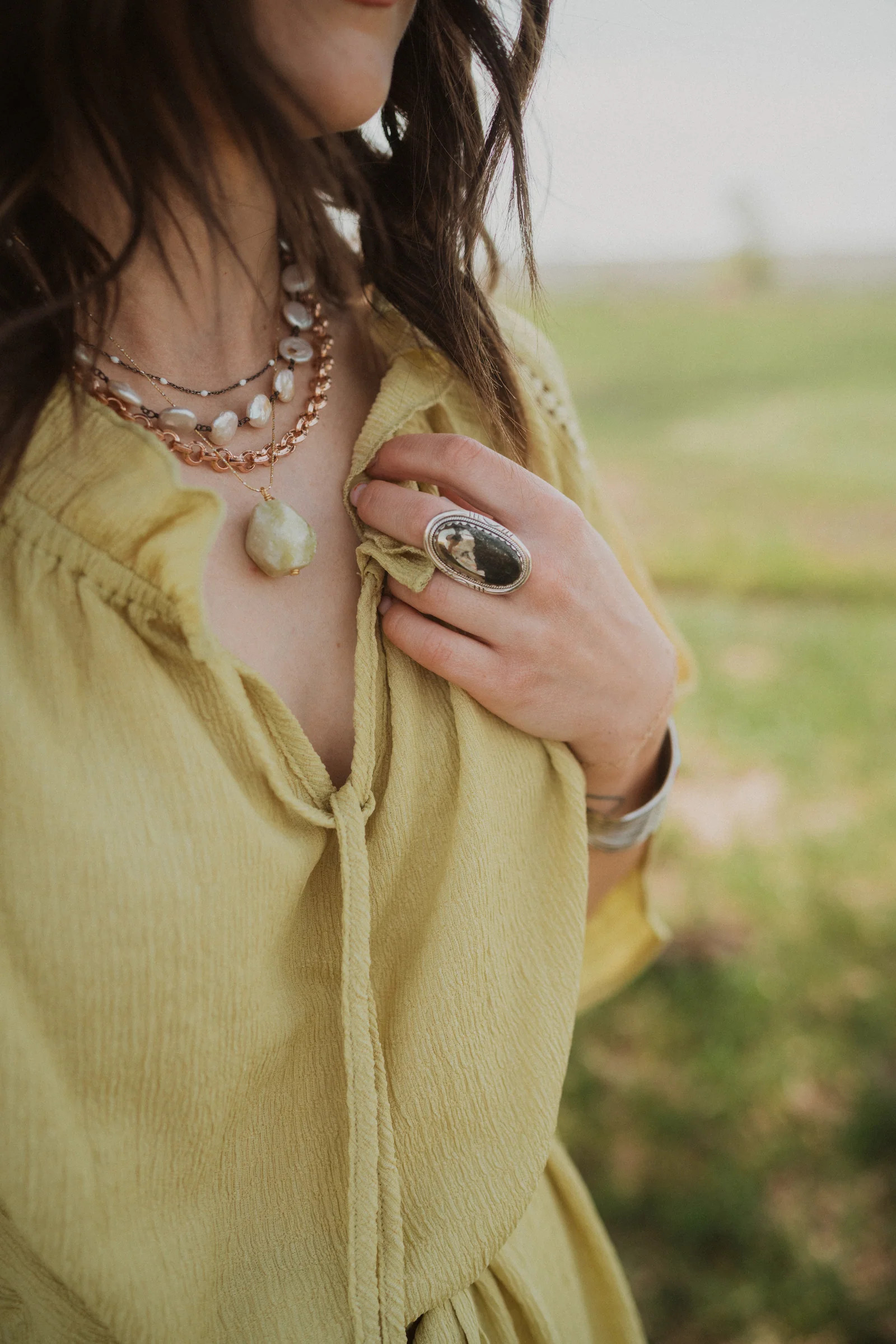 Belle Meade Ring | Apache Gold - FINAL SALE | Goldie Lew Jewelry