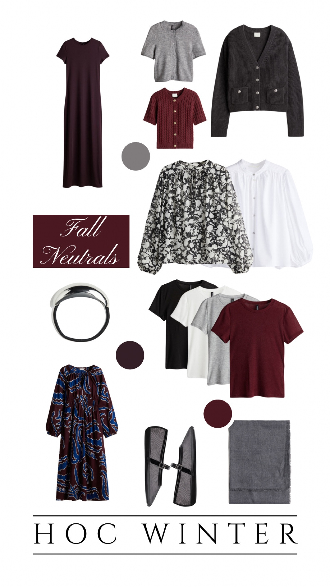 HOC Winter fall neutrals from the H&M new arrivals section! 

#LTKSeasonal #LTKFindsUnder50