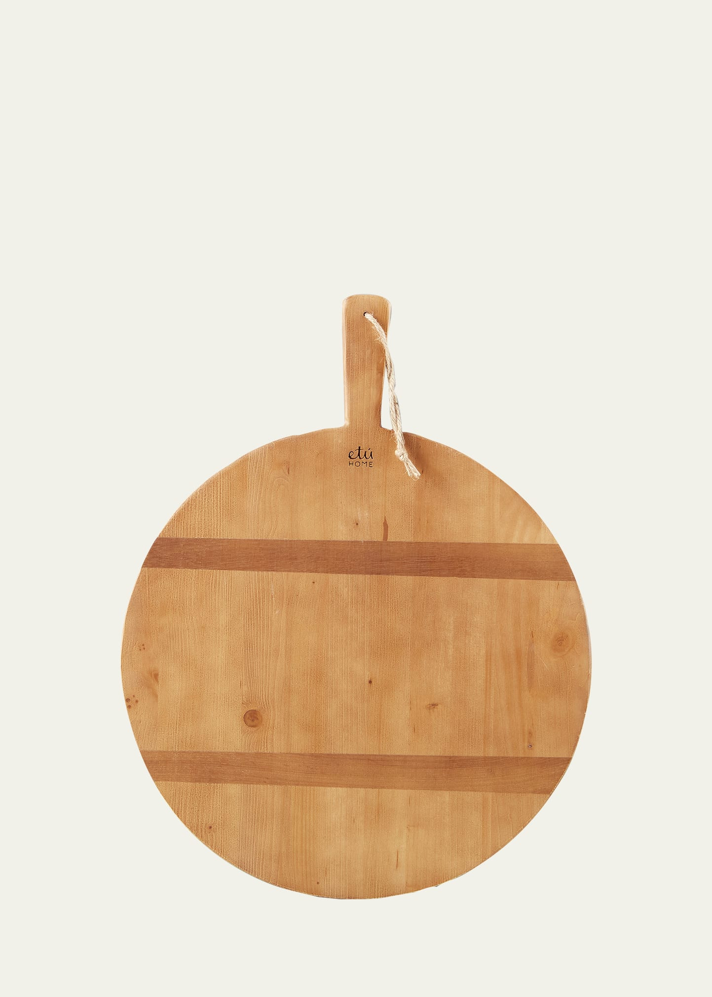 etuHOME Round Pine Medium Charcuterie Board, 25.2" | Bergdorf Goodman