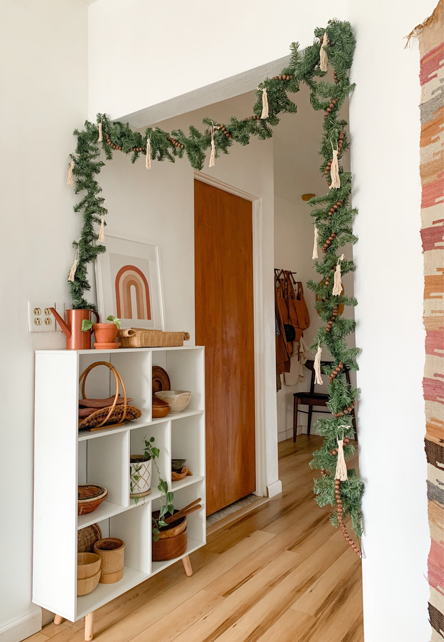 Linking a similar bookcase, boho decor, and cute garlands for Christmas! 🧡🎄

#LTKHoliday #LTKSeasonal #LTKhome