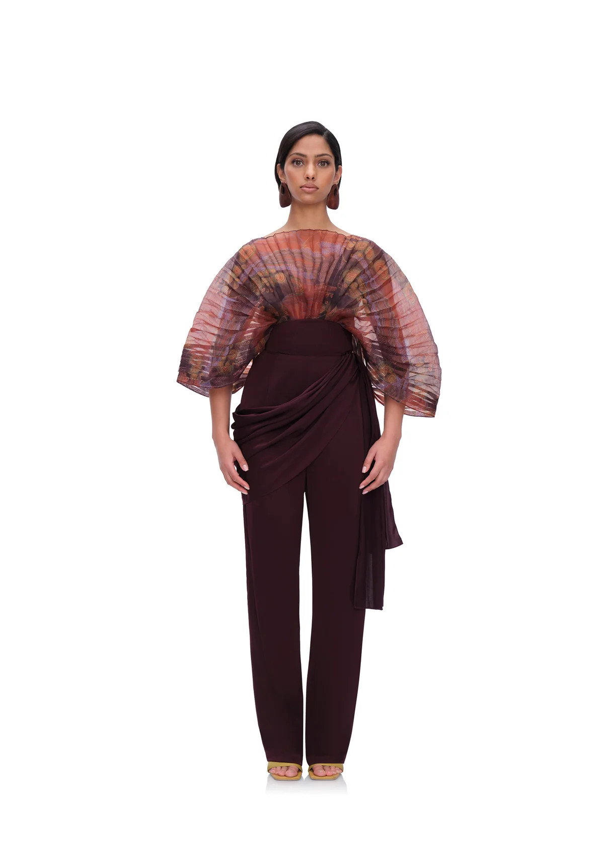 SOMBRA BODYSUIT - KAVA PRINT | ANDREA IYAMAH