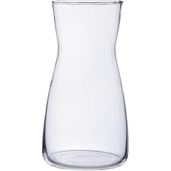 8 inch Clear Glass Flower Vases for Centerpiece Table Home Indoor Desk Decor,Ins Modern Boho Styl... | Amazon (US)