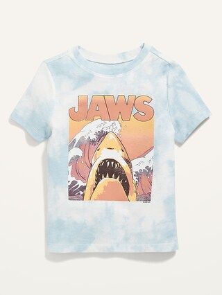 Jaws™ Tie-Dye Unisex Graphic T-Shirt for Toddler | Old Navy (US)