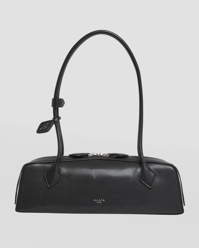 Le Teckel Medium Shoulder Bag in Goatskin | Neiman Marcus